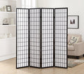 4 Panel Shoji Room Divider Screen, Natural C5775