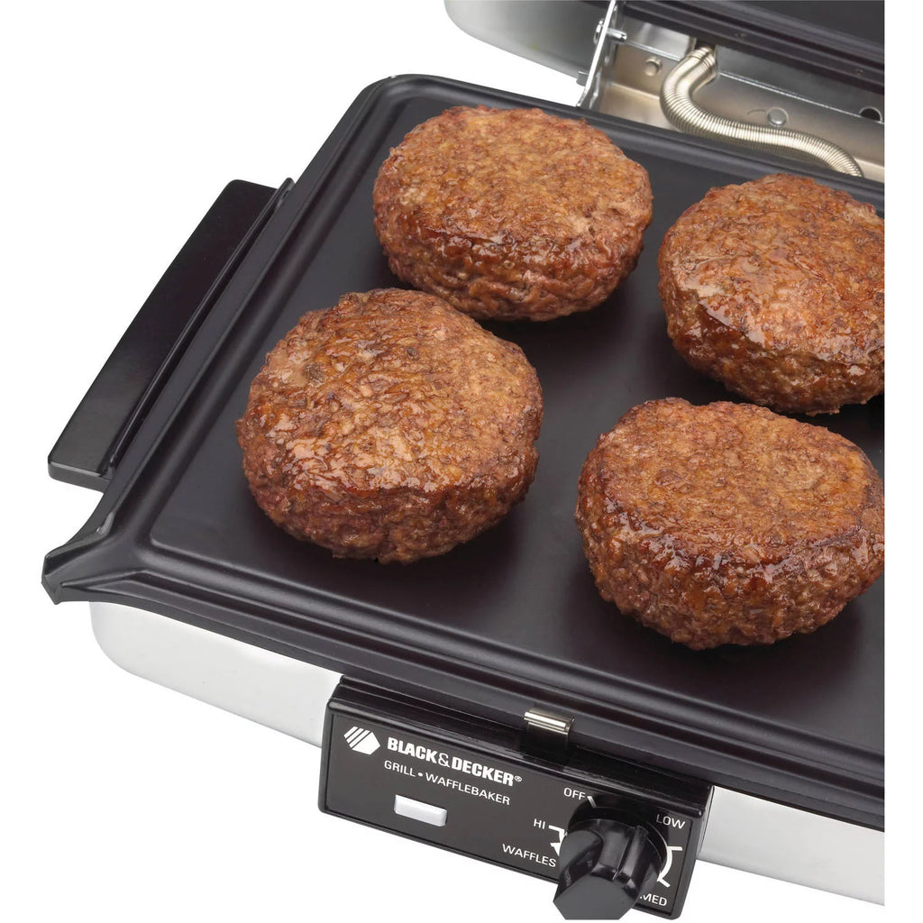 3-in-1 Waffle Maker & Indoor Grill, Griddle G4227