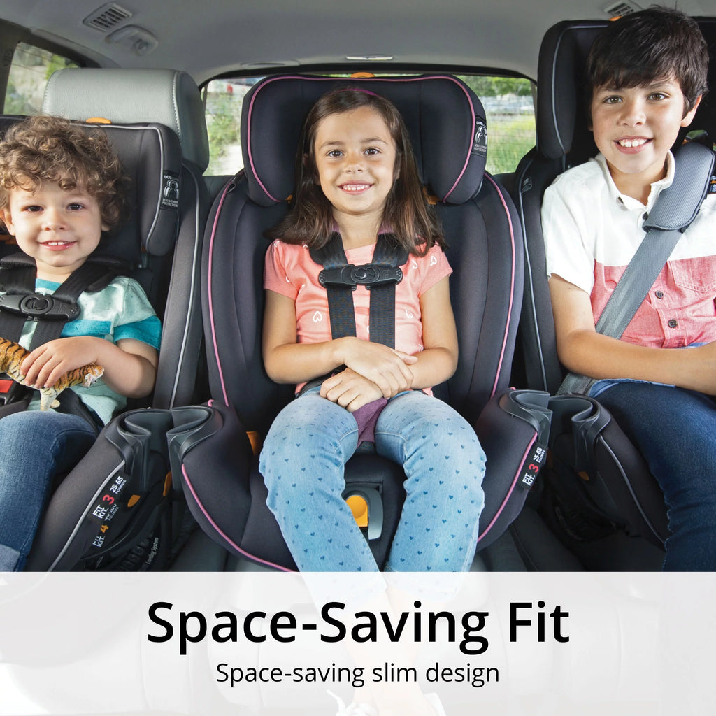 4-in-1 Convertible Car Seat, Navy/Purple Y1822