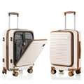 Expandable Hardside Carry-On Luggage with Spinner Wheels and TSA Lock Y87100