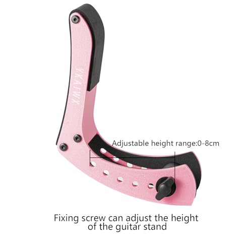 Adjustable Electric Guitar Footrest, Ergonomic Black Rest M310516