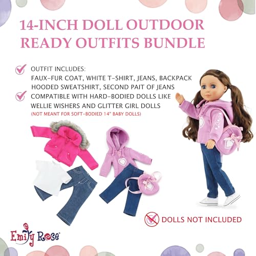14.5-Inch Fashion Doll Clothes & Accessory 6-PC Set L133332