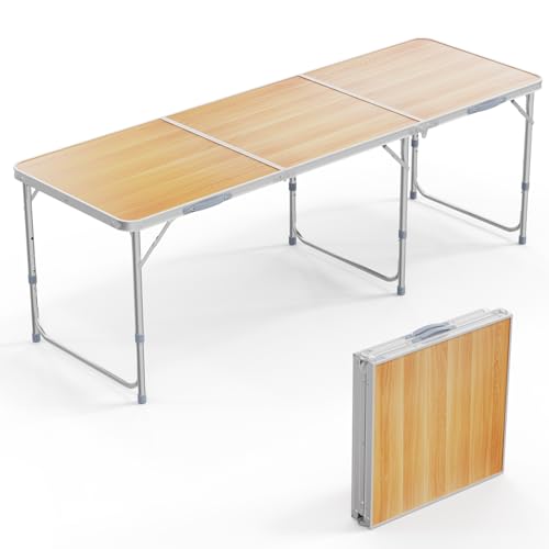 3ft Aluminum Folding Camping Table with Carrying Handle O3096