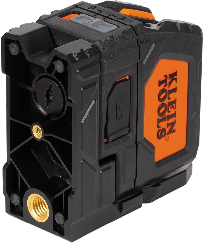 Self-Leveling Laser Level, Rechargeable, Cross-Line with Magnetic Mounting Clamp A77740
