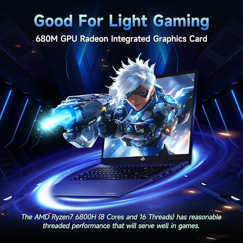17.3" IPS FHD Gaming Laptop, AMD Ryzen 7, 32GB DDR5 RAM, 1TB SSD M743594