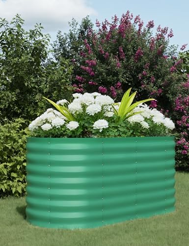 Galvanized Raised Garden Bed for Vegetables, Fruits and Flowers V33720
