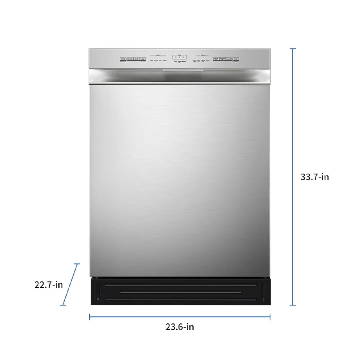 24" Built-In Dishwasher with Extended Dry H729