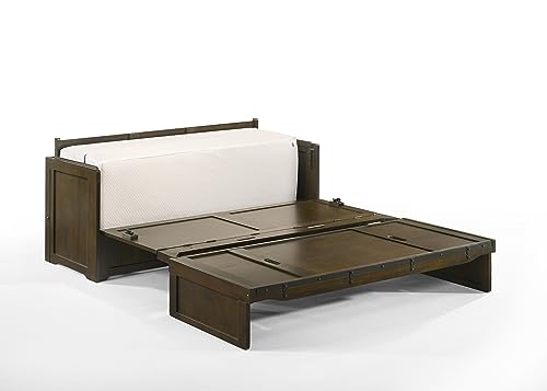Murphy Cube Cabinet Bed (White, Queen) N4098