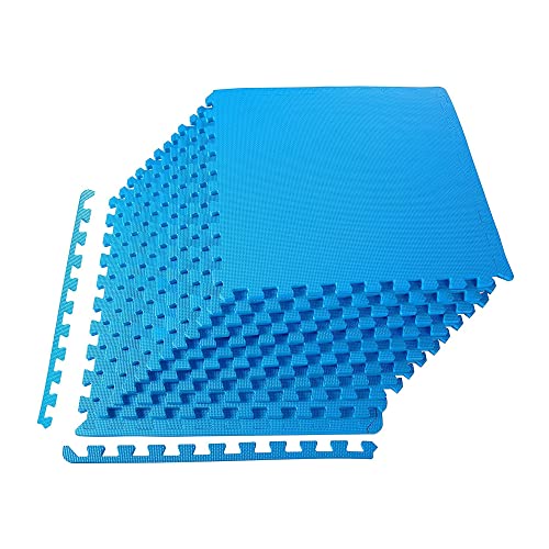 Puzzle Exercise Mat with EVA Foam Interlocking Tiles for MMA, Gymnastics and Home Gym H787
