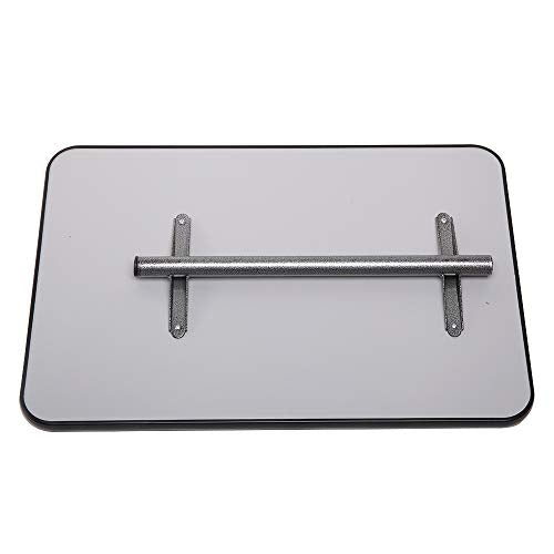 Tilting Overbed Table with Wheels and Brake, Adjustable Bedside Table R378751