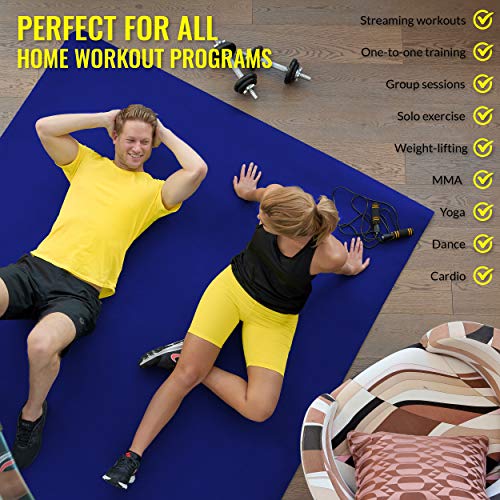 Large Exercise Mat for Home Workout 6 x 4 ft A926160