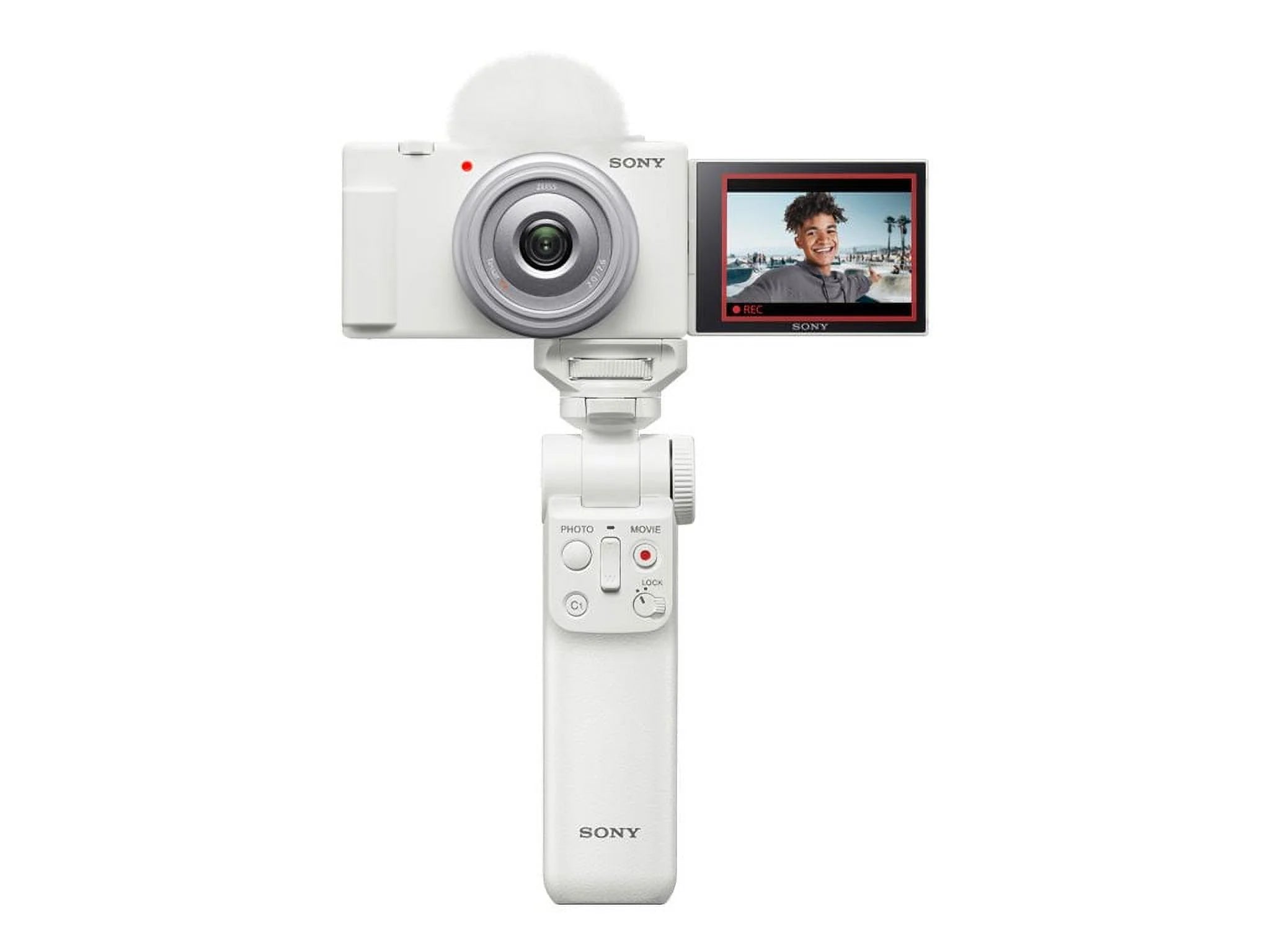 Compact digital camera 20.1 MP 4K white K2163
