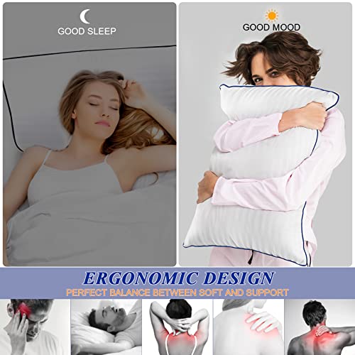 King Size Cooling Bed Pillows Set of 2 for Sleeping P946583