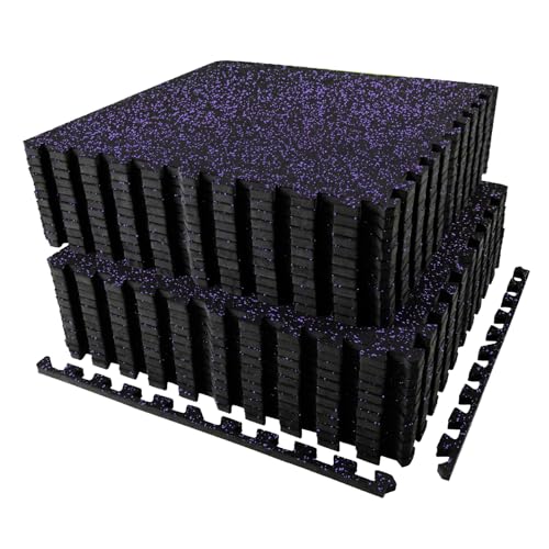 Interlocking Exercise Mat Tiles for Home Gym Flooring O80957
