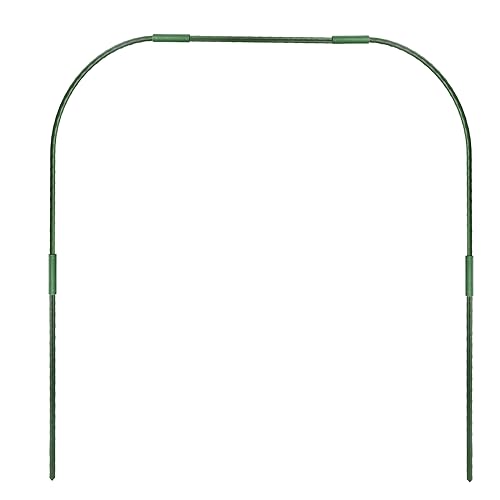 Greenhouse Hoops Grow Tunnel for Raised Garden Beds, DIY Plant Support Stakes E827754