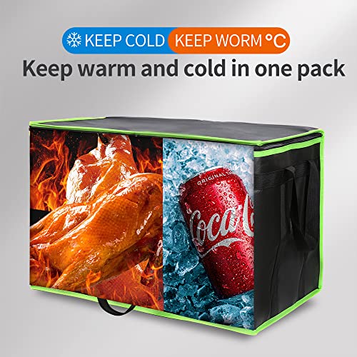 Insulated Food Delivery Bag Hot Cold Meal Carrier F1699