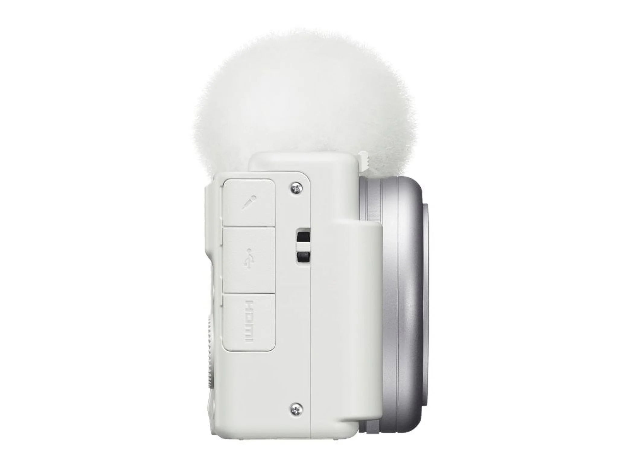 Compact digital camera 20.1 MP 4K white K2163