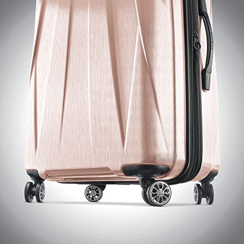 Hardside Expandable Carry-On Luggage with Spinner Wheels, Black, 20-Inch O253