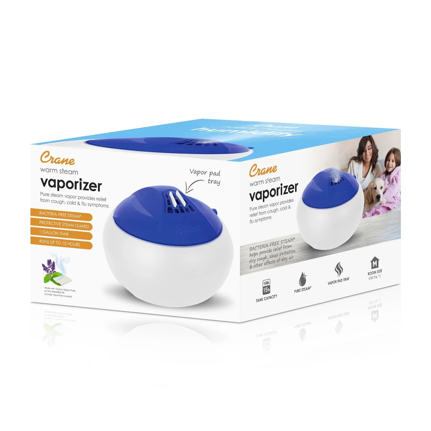 Warm Steam Vaporizer - Blue T772730