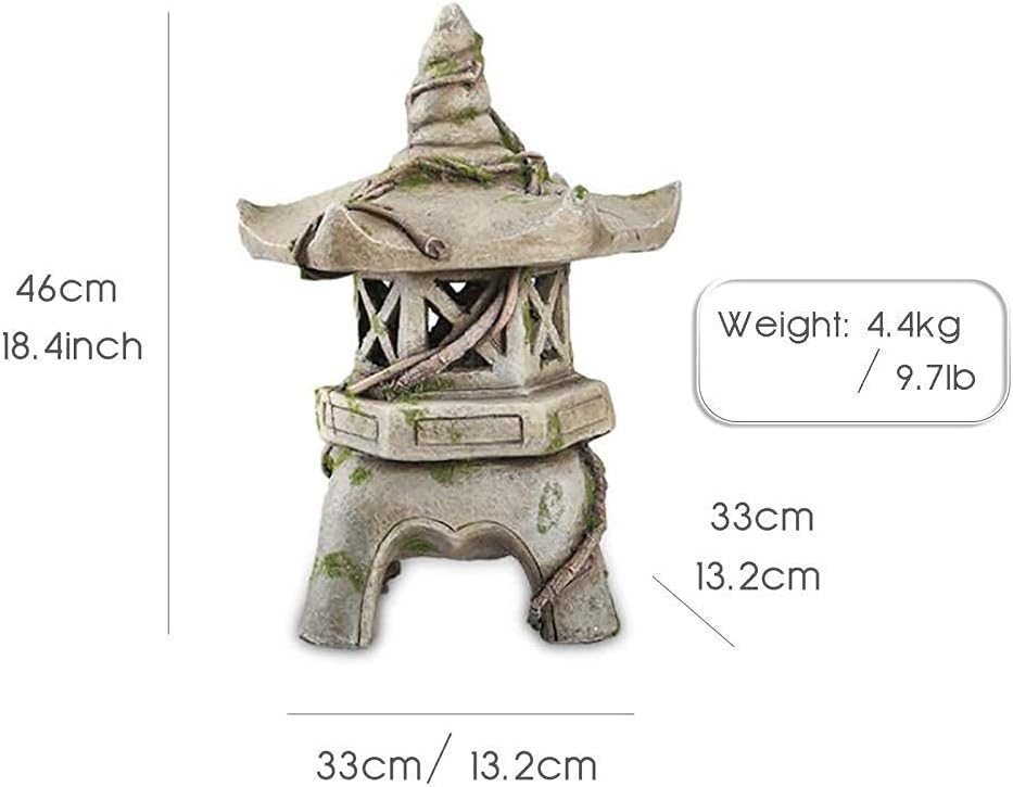 Solar Pagoda Garden Lantern Statue L179