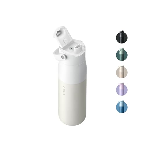 Insulated Stainless Steel Water Bottle with Silicone Handle, 34oz Z278258