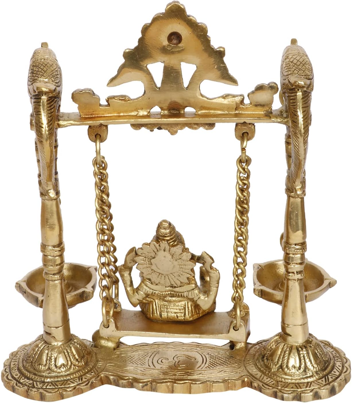 Ganesh Jhula Hanging Swing Statue for Home Décor Mandir Gift 9 Inch E83217