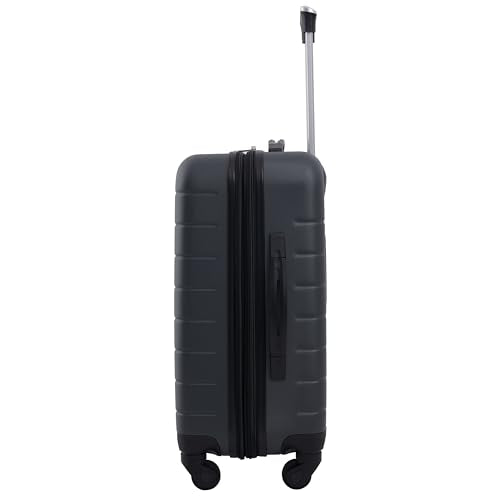 Smart Luggage Set with Cup Holder and USB Port, 20-Inch Carry-On D90568
