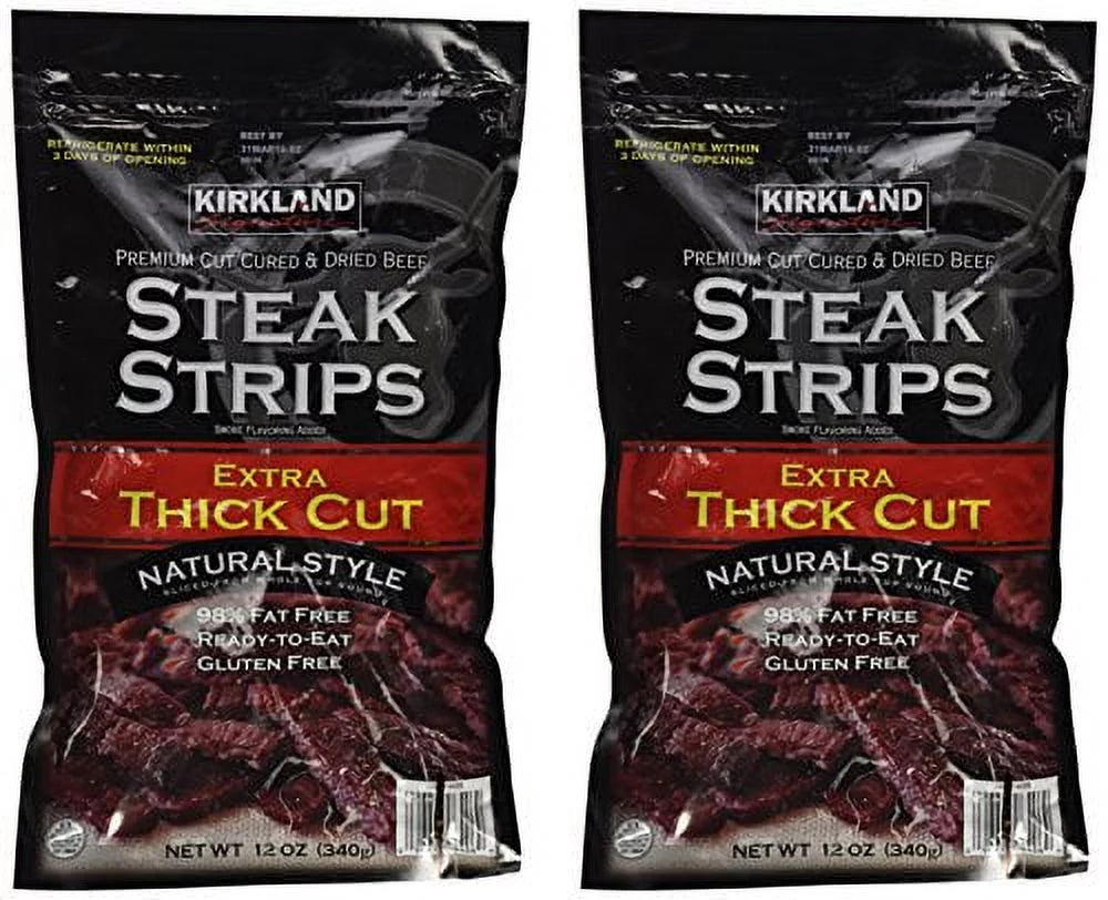 Steak Strips Jerky 12 Oz (2-Pack) K423