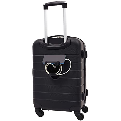 Smart Luggage Set with Cup Holder and USB Port, 20-Inch Carry-On D90568