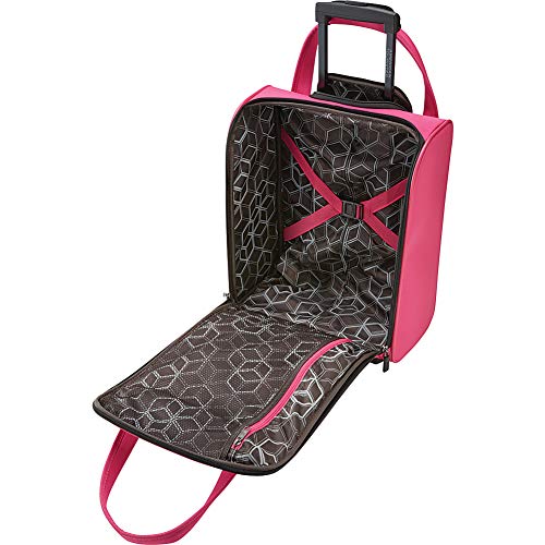 Softside Luggage with Spinner Wheels, Pink Q125