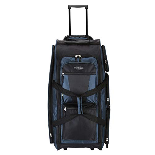 30 Inch Multi-pocket Rolling Duffel Bag G92455