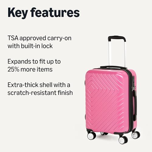 21-inch Carry On Luggage with Spinner Wheels and TSA Lock S21499