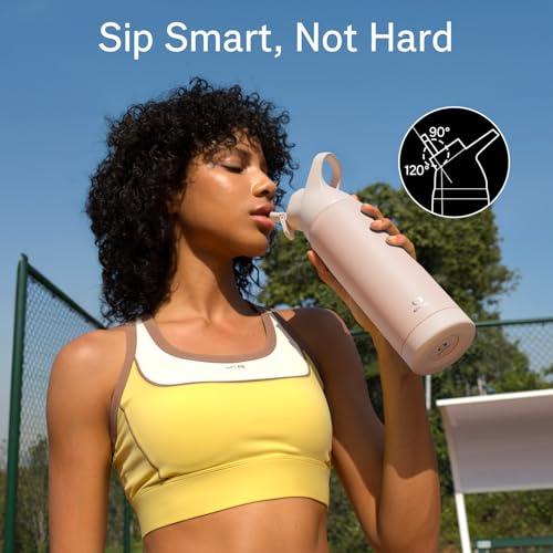 Insulated Water Bottle with Straw, 24 oz, Leakproof, BPA-Free B201134