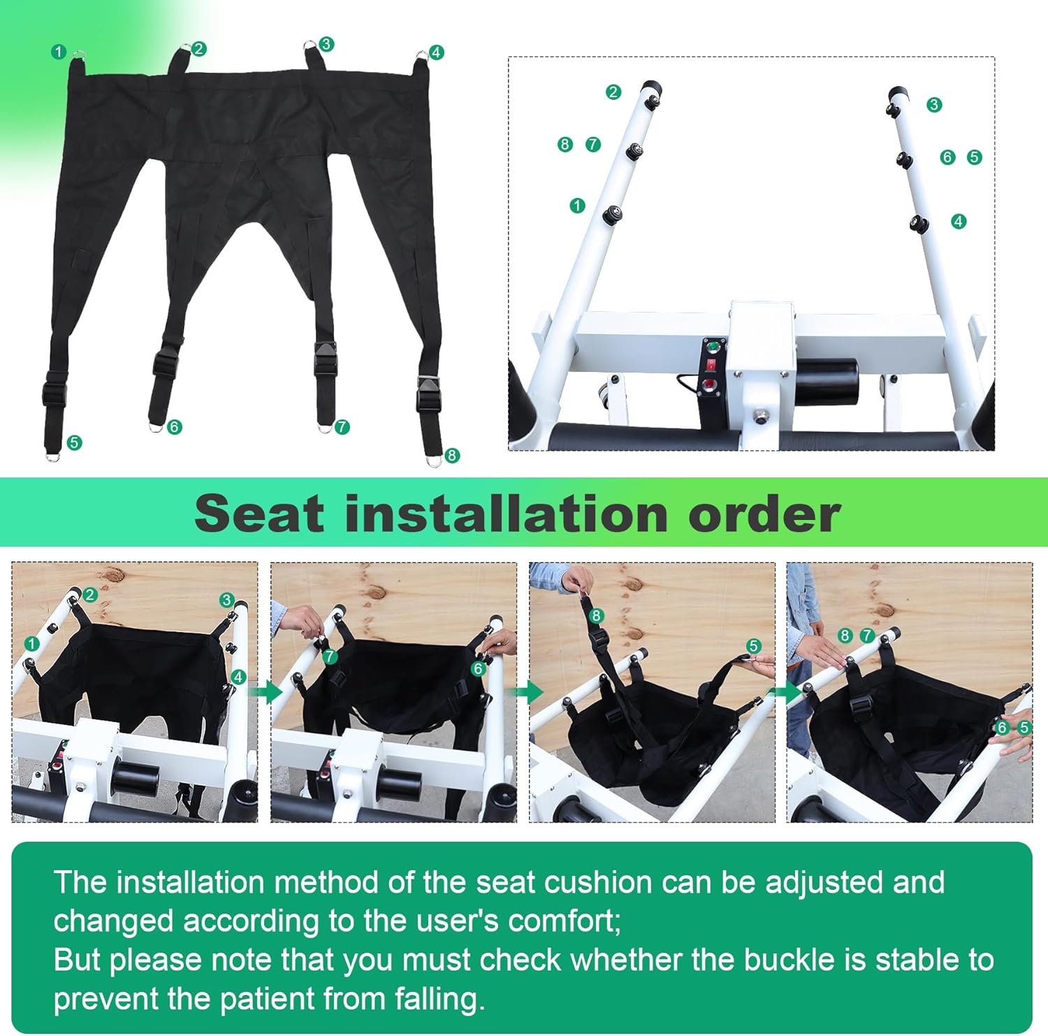 Electric Patient Lift Transfer Chair for Home A993
