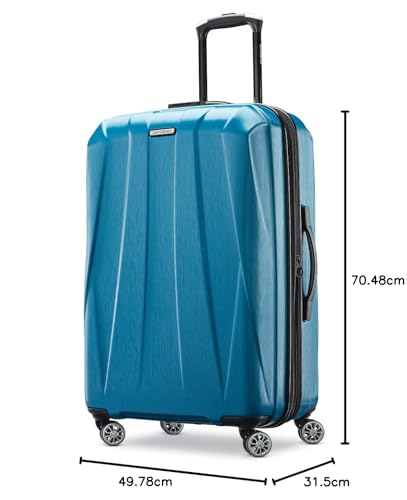 Hardside Expandable Carry-On Luggage with Spinner Wheels, Black, 20-Inch O253