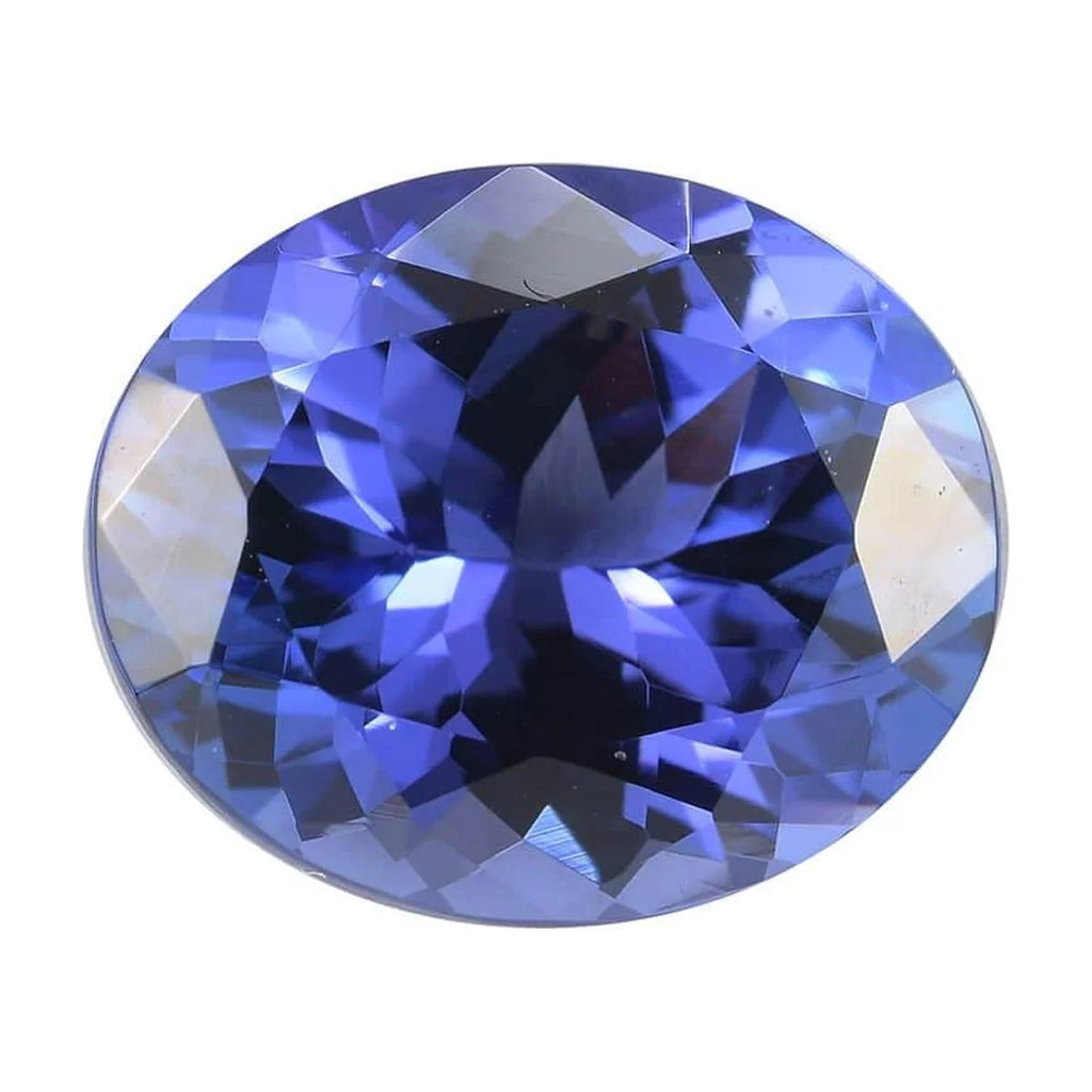 SHOP LC Women AA Tanzanite 12x10 mm 5.11 ct December Birthstone Loose Gemstone Birthday Gifts