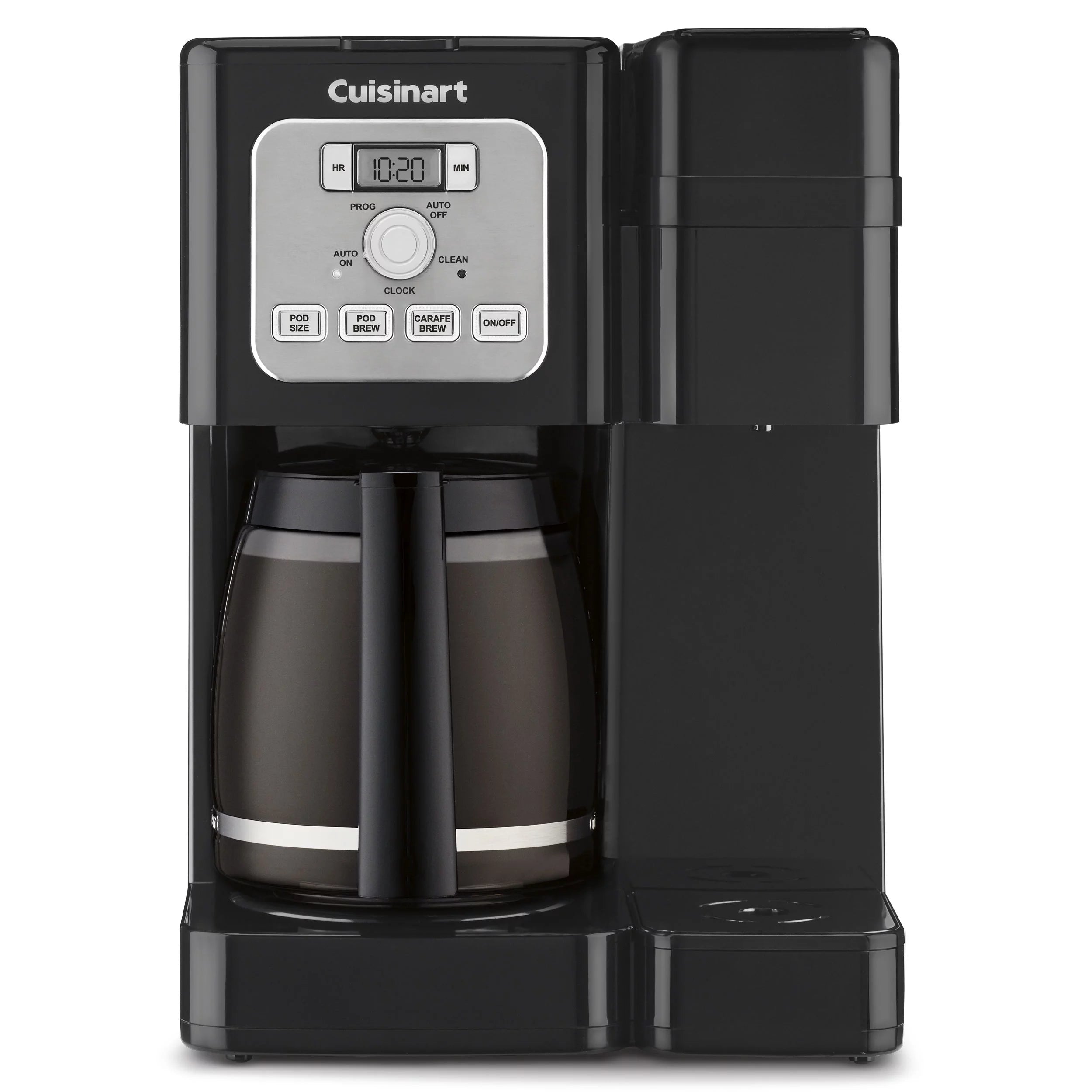 12 Cup Programmable Single-Serve Coffee Maker, Black Y1871