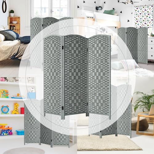 3 Panel Folding Room Divider, Dark Mocha Privacy Screen K453
