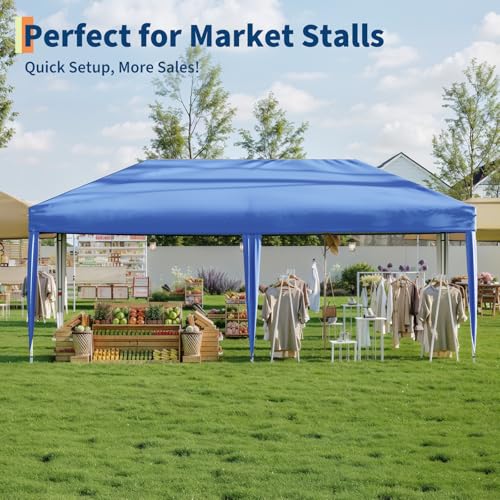 Pop Up Canopy Tent with Roller Bag, Adjustable Height U660