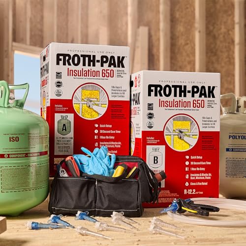 Spray Foam Insulation Kit, 30 ft Hose, Closed Cell Polyurethane I146428