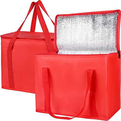 Insulated Food Delivery Bag Hot Cold Meal Carrier F1699