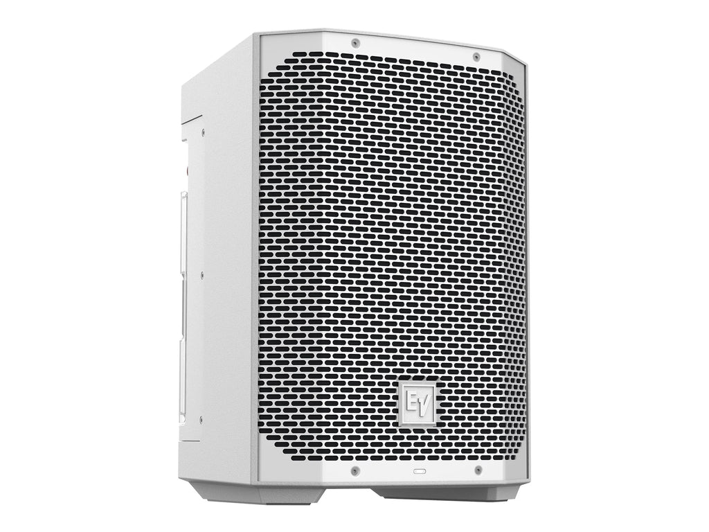 8" 2-Way Battery Powered Loudspeaker with Bluetooth, White N339782