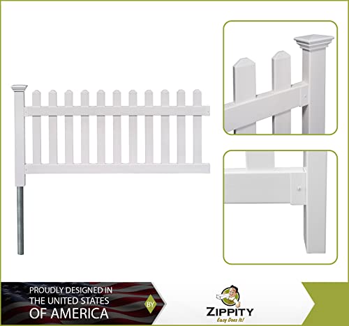 No Dig Fence Panel 36H x 72W White M521551