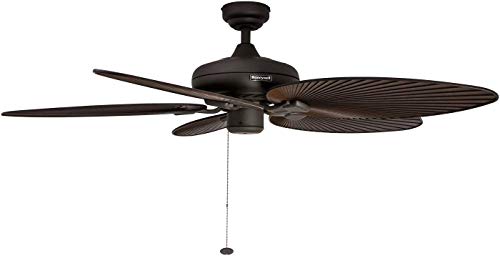 Tropical Indoor Outdoor Ceiling Fan with Light, 52 Inch L891408
