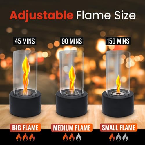 Tabletop Smokeless Fire Pit for Indoor & Outdoor Use U226