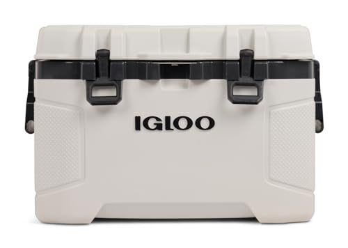 52Qt Wheeled Cooler, Insulated Hard Shell Ice Chest C327