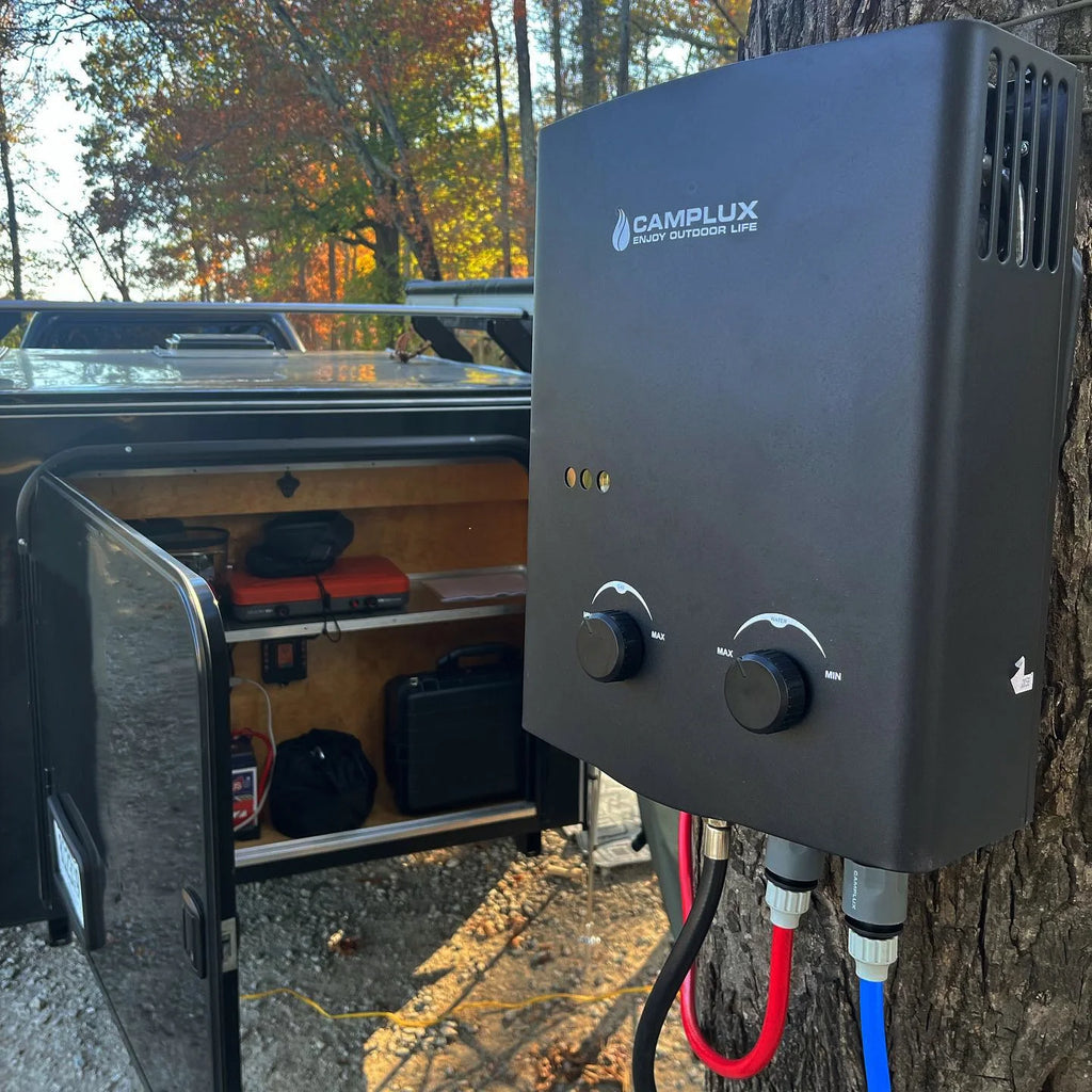 Outdoor Portable Propane Tankless Water Heater with Pump G45406