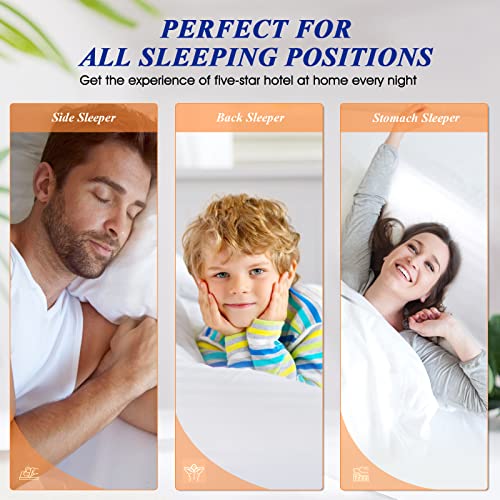 King Size Cooling Bed Pillows Set of 2 for Sleeping P946583