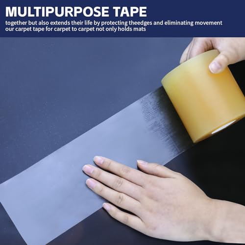 6 Rolls 4" x 108' Wrestling Mat Seam Cover Tape for Gymnastics Floor L928