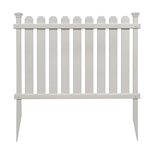 Puppy and Garden Fence Kit 2 Panels, White C1302